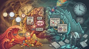 Sleep Debt and Sugar Crashes Feed Each Other
