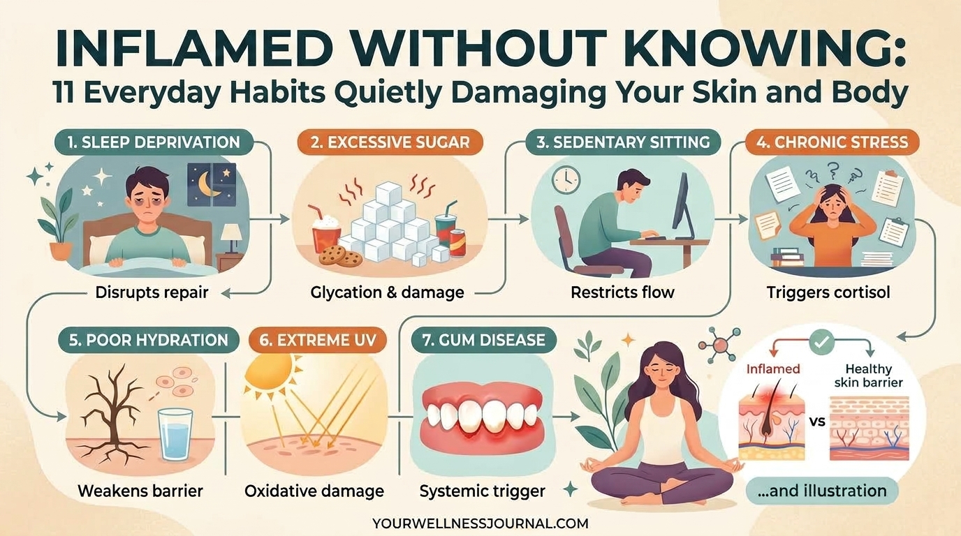 Inflamed without knowing