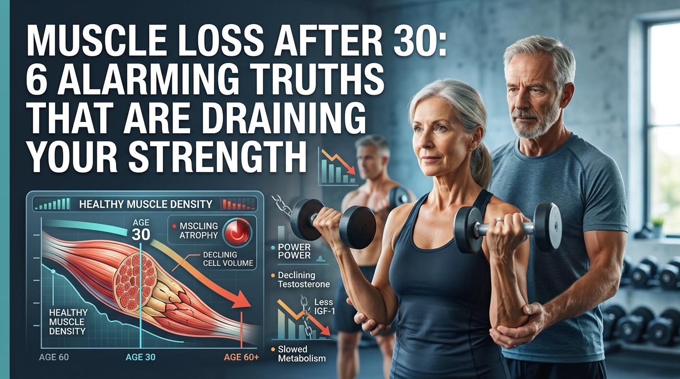 Muscle loss after 30
