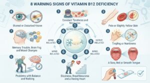 8 Warning Signs of Vitamin B12 Deficiency You Should Never Ignore