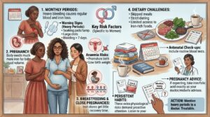 Why Women Are Hit Hardest by Anaemia
