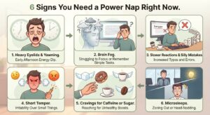 6 Signs You Need a Power Nap Right Now
