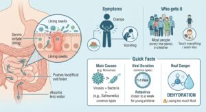 Wait, What Exactly Is Gastroenteritis?