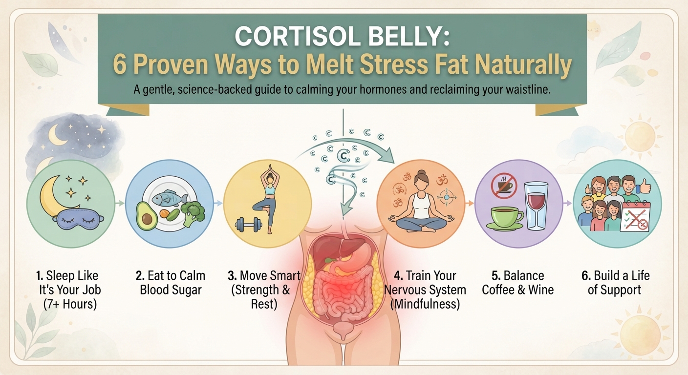 Cortisol belly