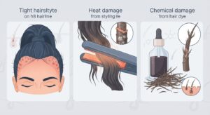 Tight Ponytails, Hot Tools and Harsh Chemicals