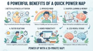 6 Powerful Benefits of a Quick Nap