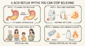 4 Acid Reflux Myths You Can Stop Believing