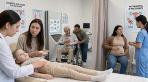 Appendicitis in Children, Pregnancy and Older Adults