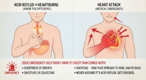 Heartburn or Heart Attack? Know the Difference